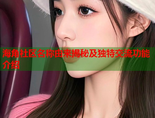 海角社区名称由来揭秘及独特交流功能介绍