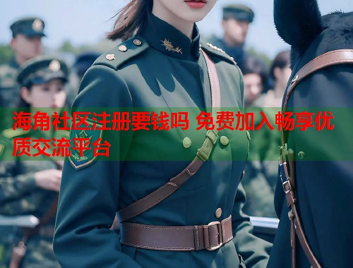 海角社区注册要钱吗 免费加入畅享优质交流平台