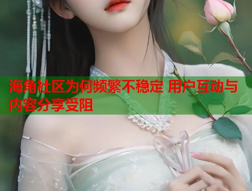 海角社区为何频繁不稳定 用户互动与内容分享受阻
