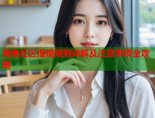 海角社区提现规则详解及注意事项全攻略
