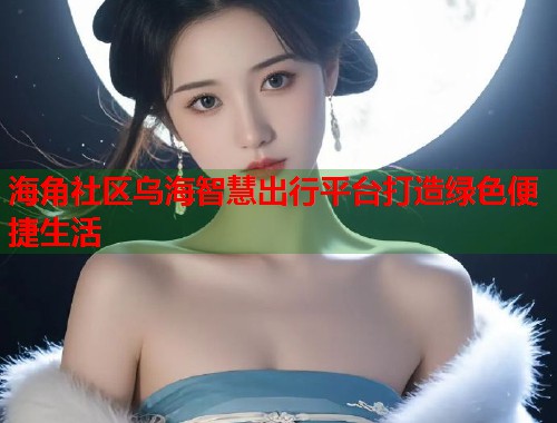 海角社区乌海智慧出行平台打造绿色便捷生活  第1张