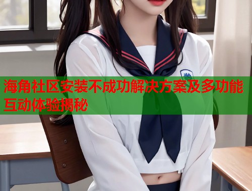 海角社区安装不成功解决方案及多功能互动体验揭秘  第1张