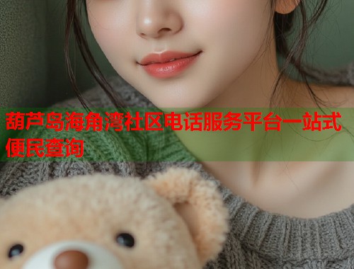 葫芦岛海角湾社区电话服务平台一站式便民查询